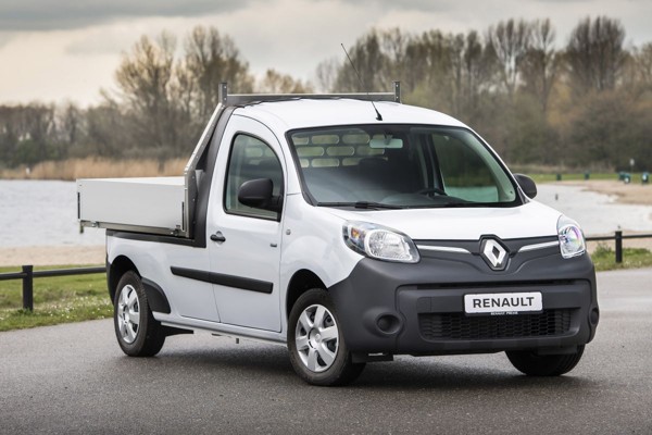 Voor Nederland: Renault Kangoo Z.E. pick-up