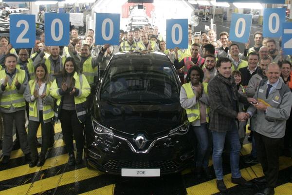 200.000ste Renault Zoe is voor Nederlander